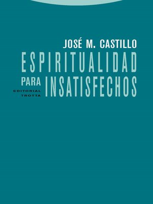 cover image of Espiritualidad para insatisfechos